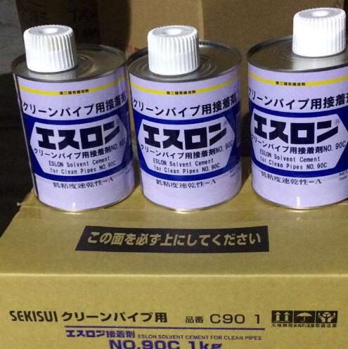 深圳恩乐科销售日本积水爱水龙 SEKISUI  cleanPVC专用胶水NO90C