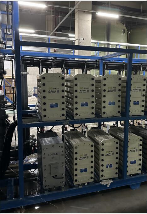 ELKPURE 7 tons of large flow EDI successfully entered a large-scale photovoltaic cell ultra-pure water project